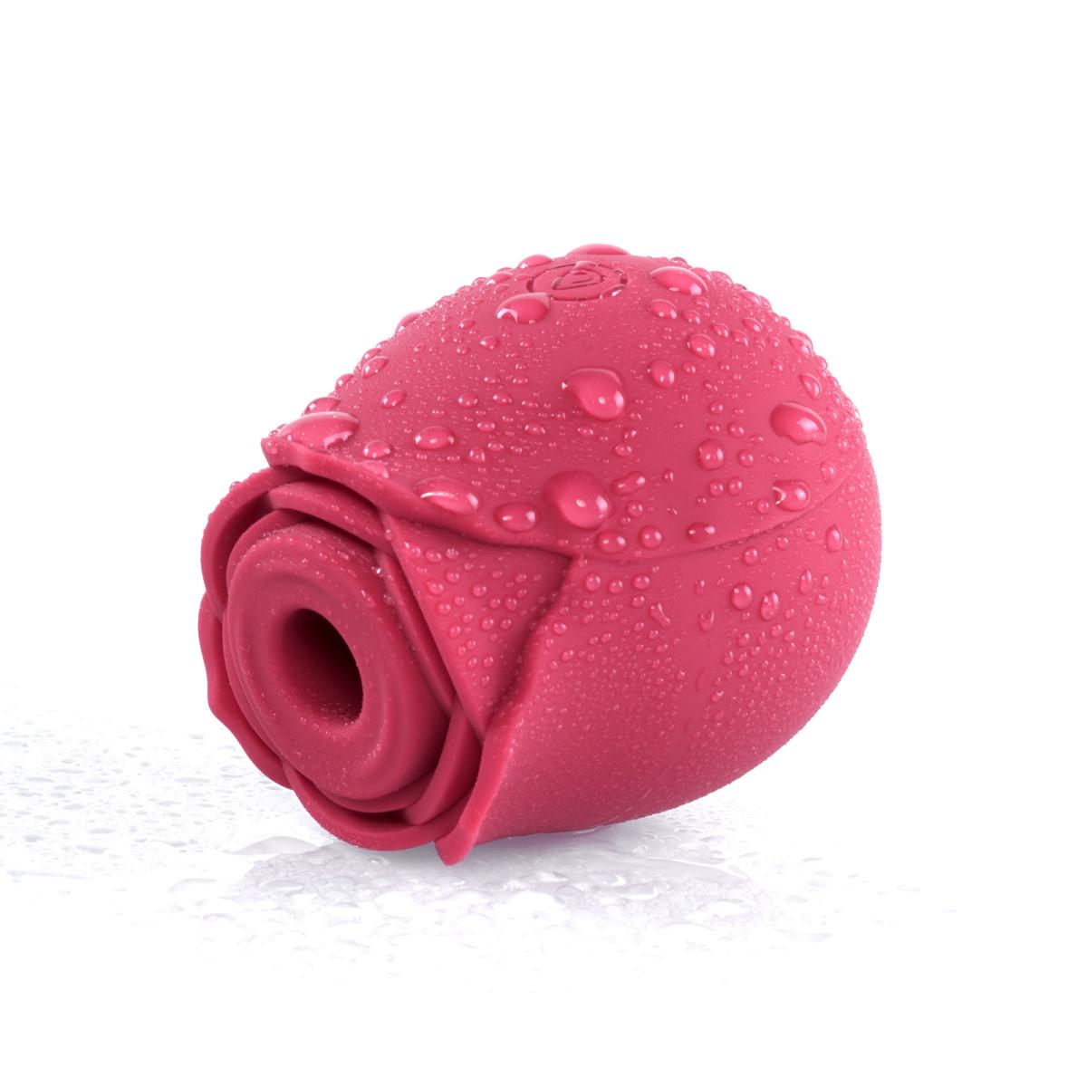 Tracy's Dog Вибрирующий красный бутон розы Rose Vibrator