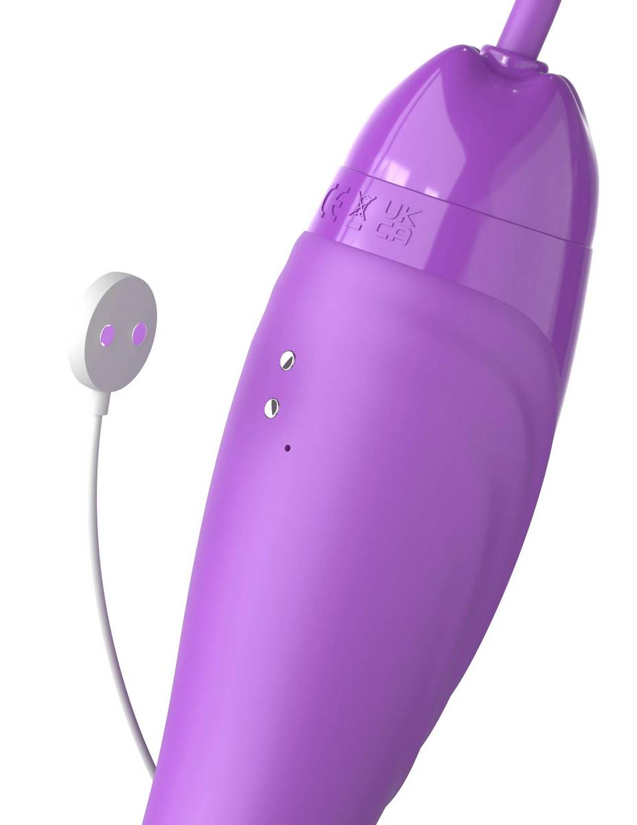 Вибростимулятор с помпой и имитатором языка Her Ultimate Pleasure Max