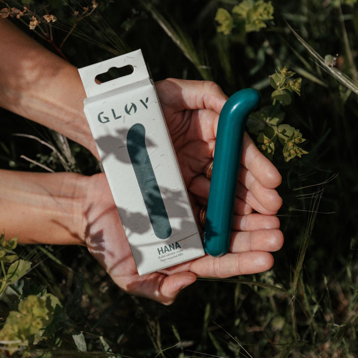 Gløv Вибромассажер из ЭКО пластика для G-точки Gløv Eco G-spot Vibrator