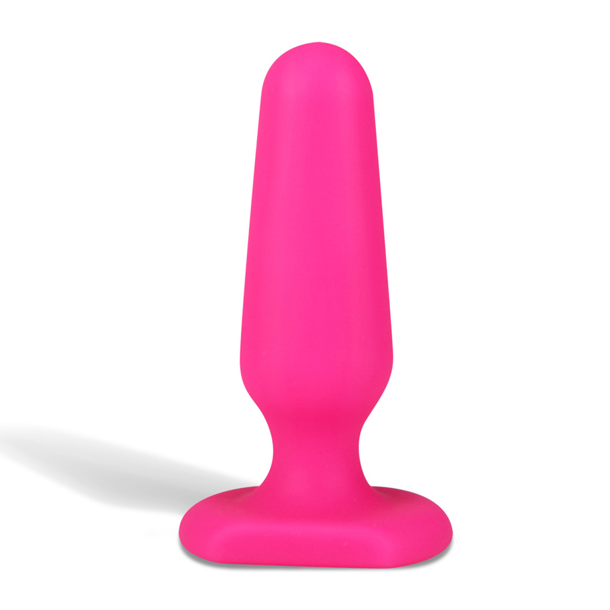 All about anal Миниатюрный розовый плаг из силикона Seamless Silicone Butt Plug 3in