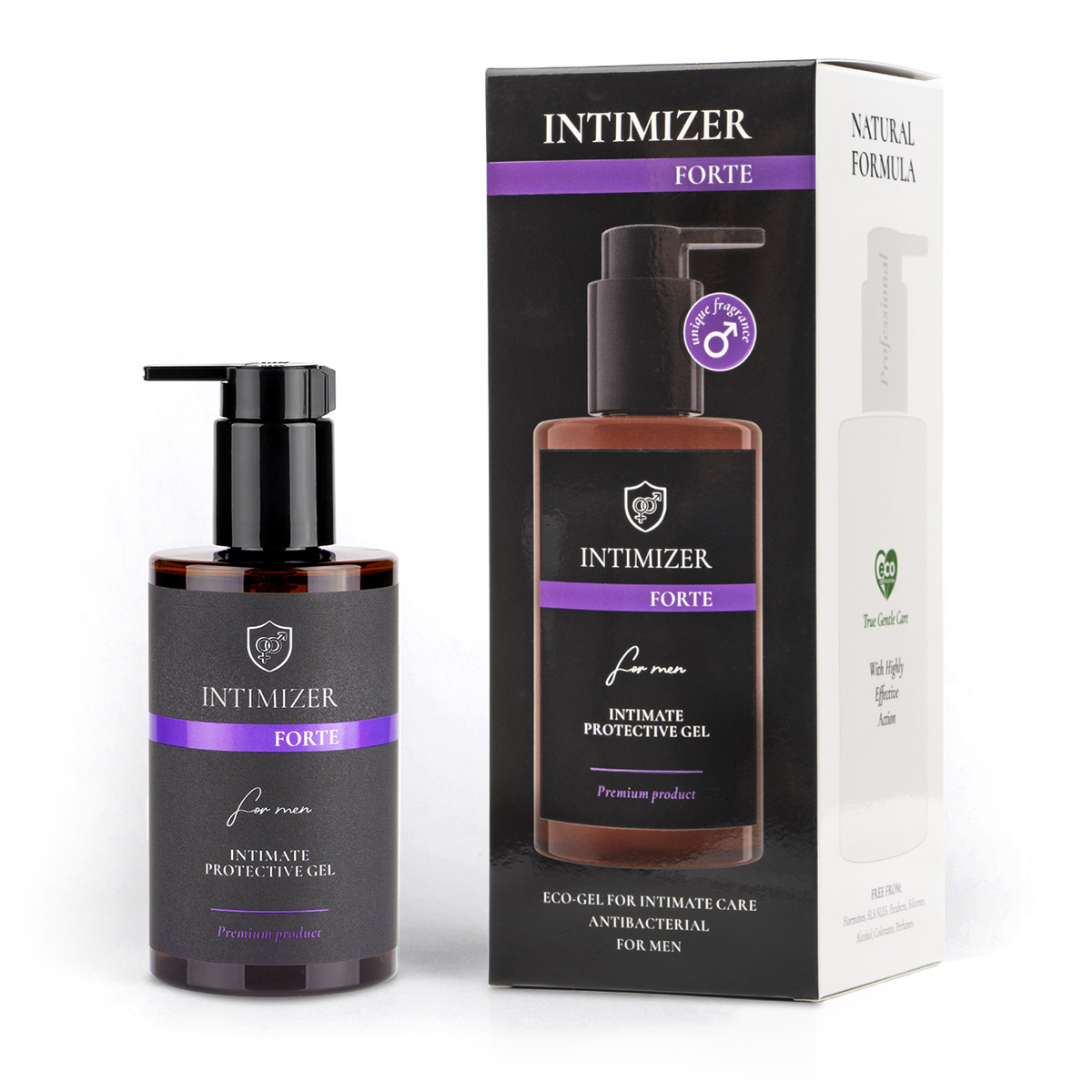 Intimizer Эко-гель для интимного ухода атибактериальный мужской Intimizer FORTE 250 мл