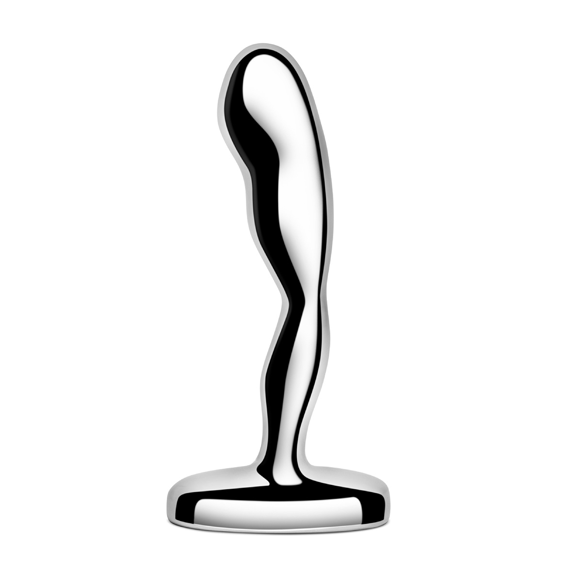 b-Vibe Стальной анальный стимулятор простаты STAINLESS STEEL PROSTATE PLUG