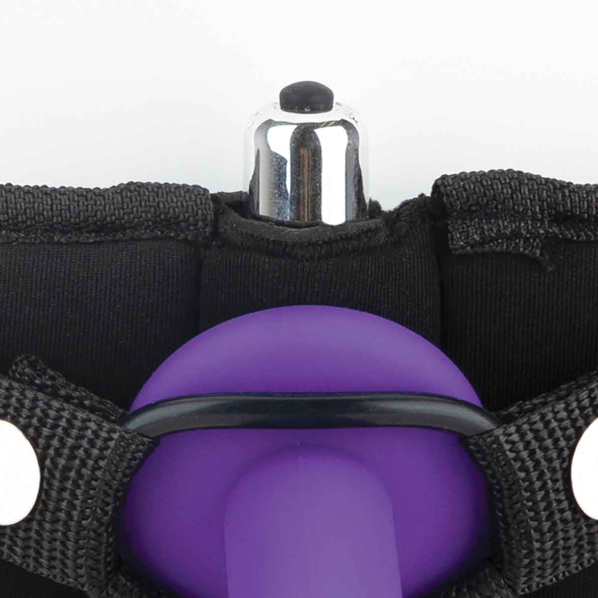 Lux Fetish Черные трусы с фаллосом для новичков Strap on Harness & 5in Dildo Set