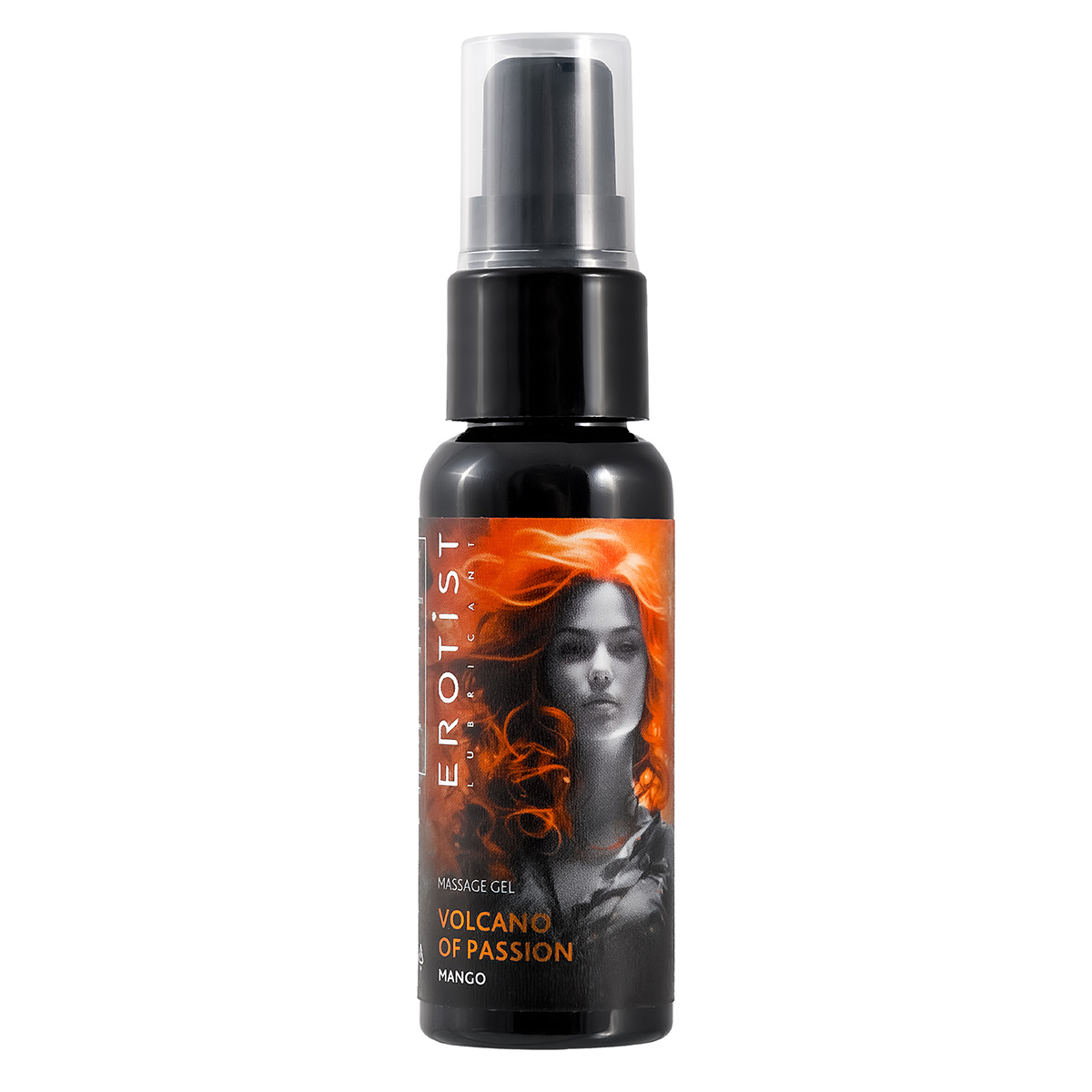 Erotist Гель Erotist с эффектом вибрации вкус манго VOLCANO OF PASSION MANGO 25 мл