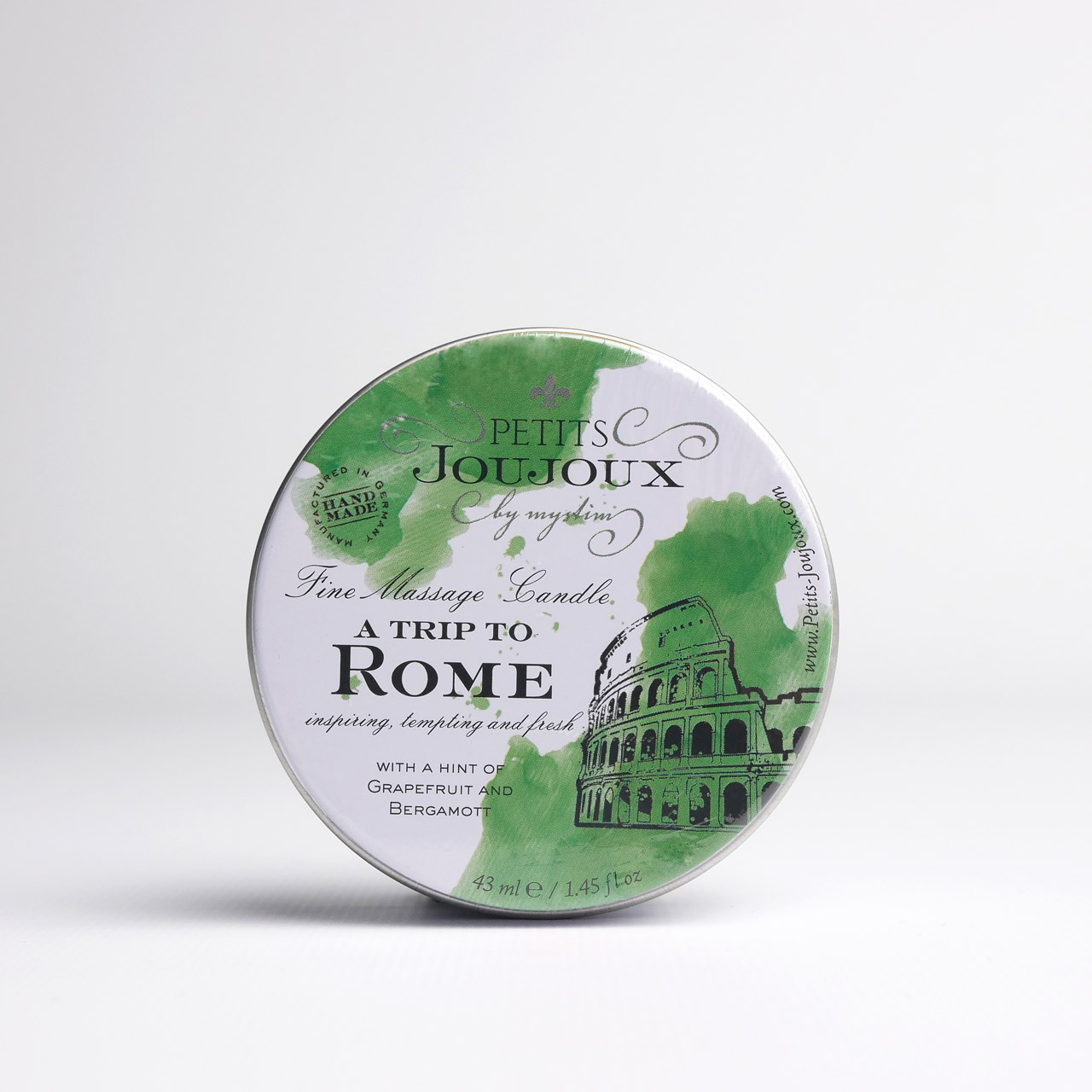 Petits JouJoux - a Trip to Rome Аромат –Грейпфрут и бергамот, массажное масло
