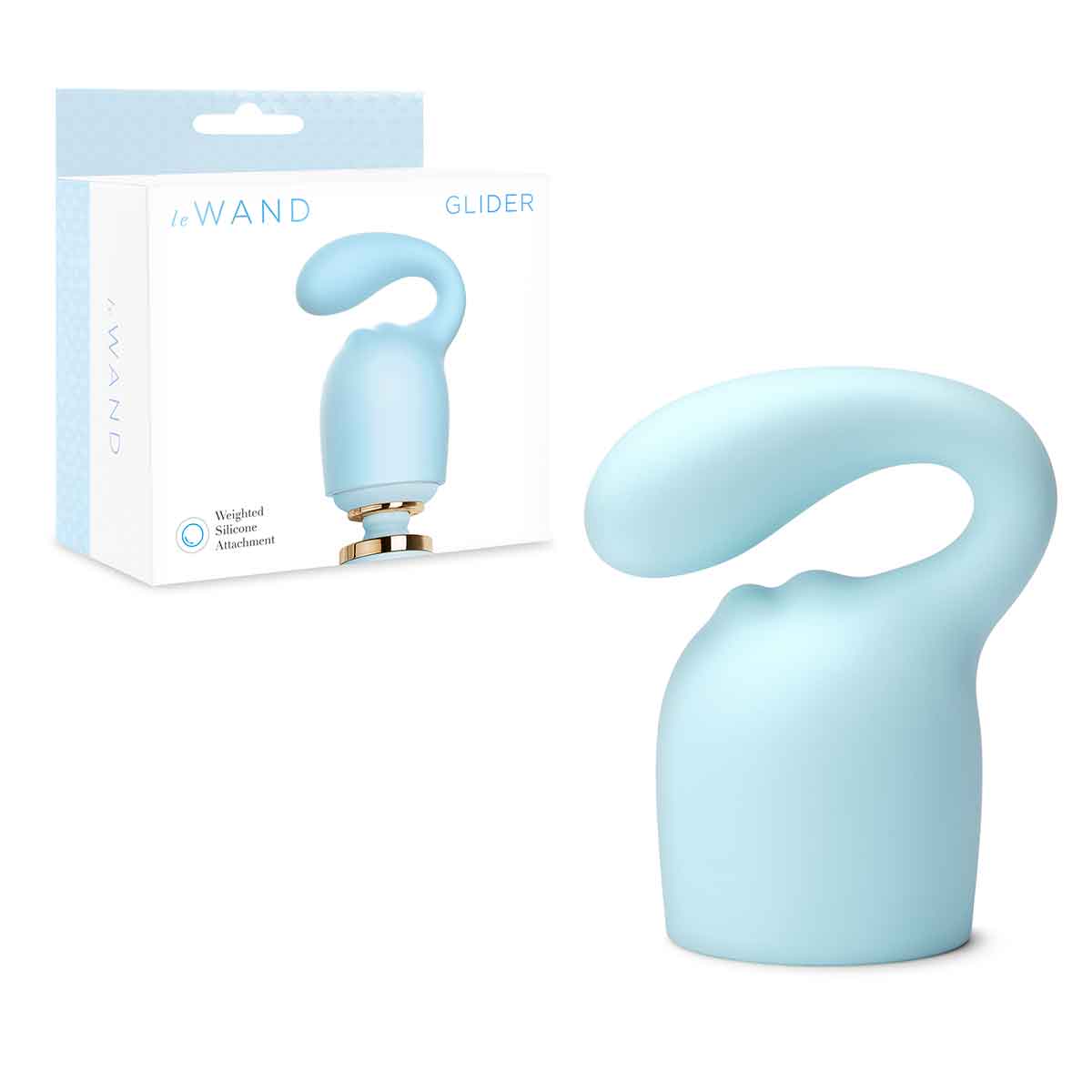 le WAND Насадка для оригинального люкс-ванда le WAND GLIDER WEIGHTED из силикона