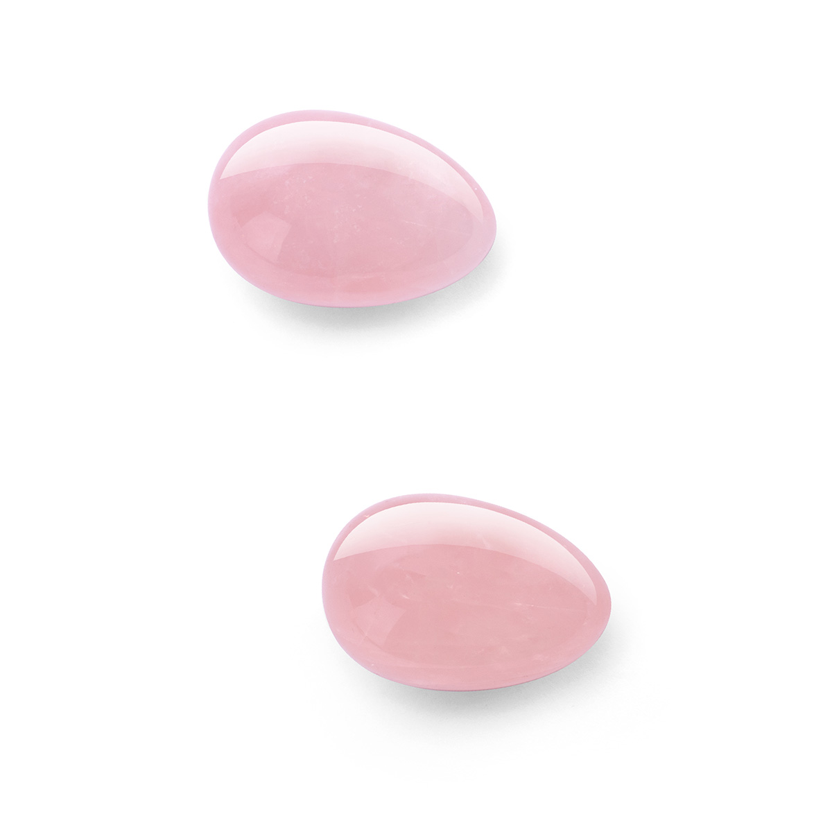 le WAND Массажеры для техники йони le WAND Crystal Yoni eggs розовый кварц
