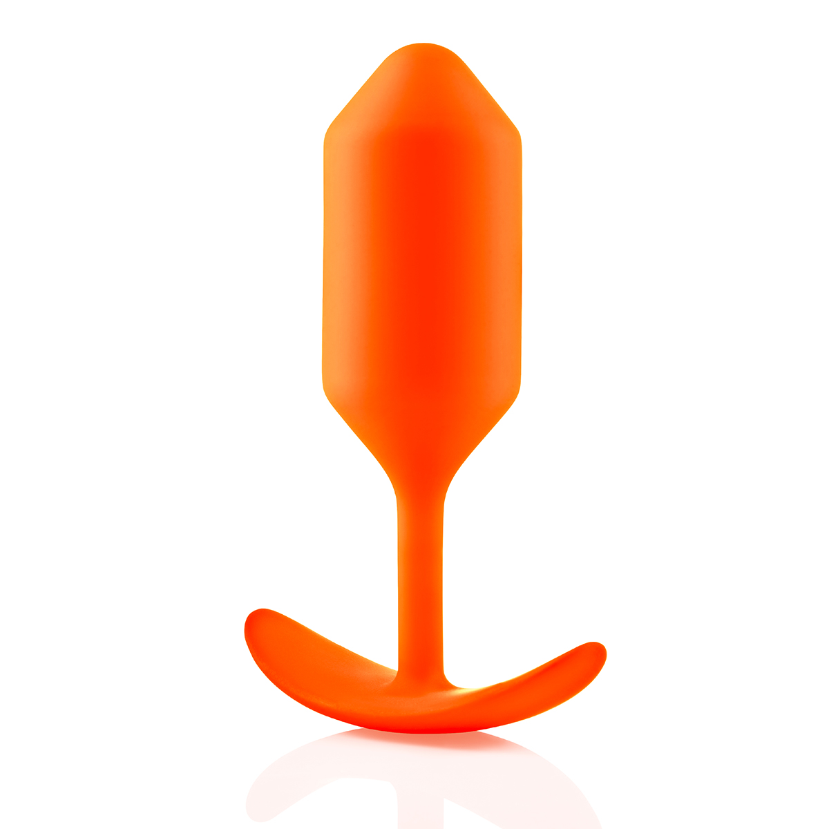b-Vibe Профессиональная пробка для ношения B-vibe Snug Plug 3 оранжевая