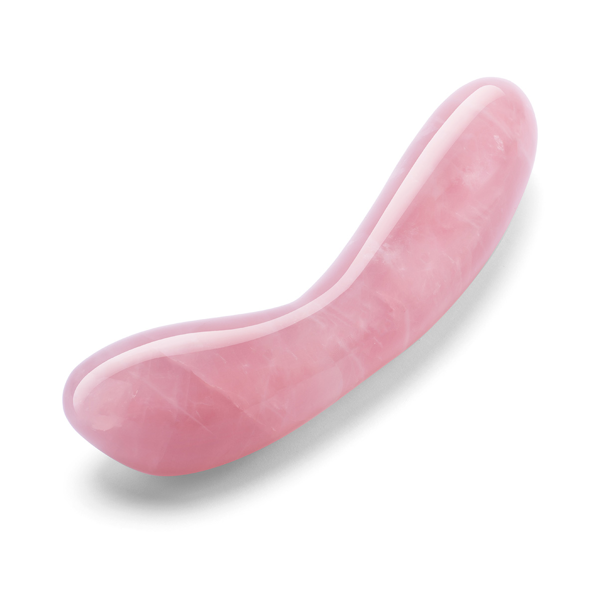 le WAND Массажер для G-точки le WAND Crystal G-Wand розовый кварц