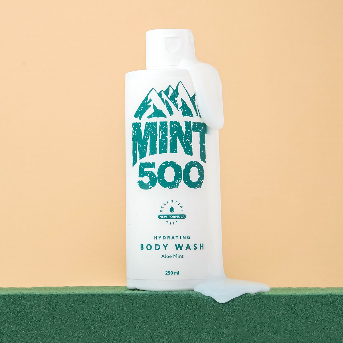 MINT500 Гель-молочко увлажняющее для душа Mint500 Hydrating Body Wash 250 мл