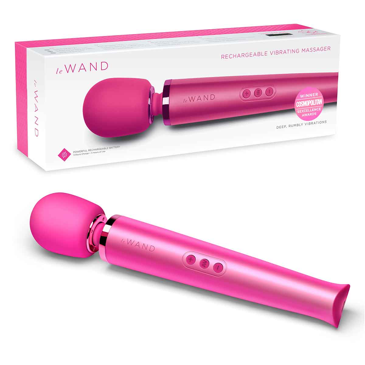 le WAND Роскошный розовый вибромассажер le WAND Original Massager