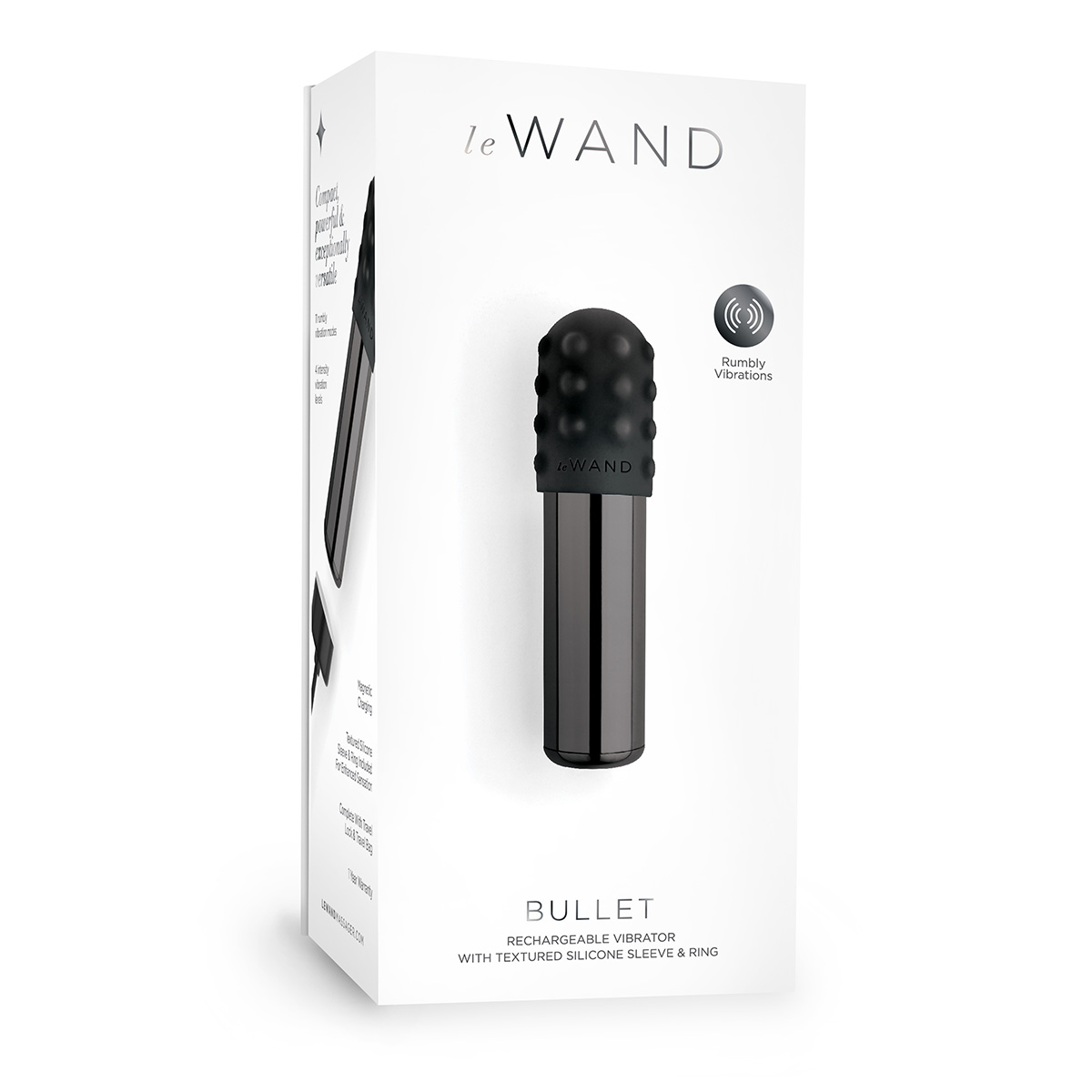 le WAND Люксовый мини-вибратор le WAND Bullet темный графит