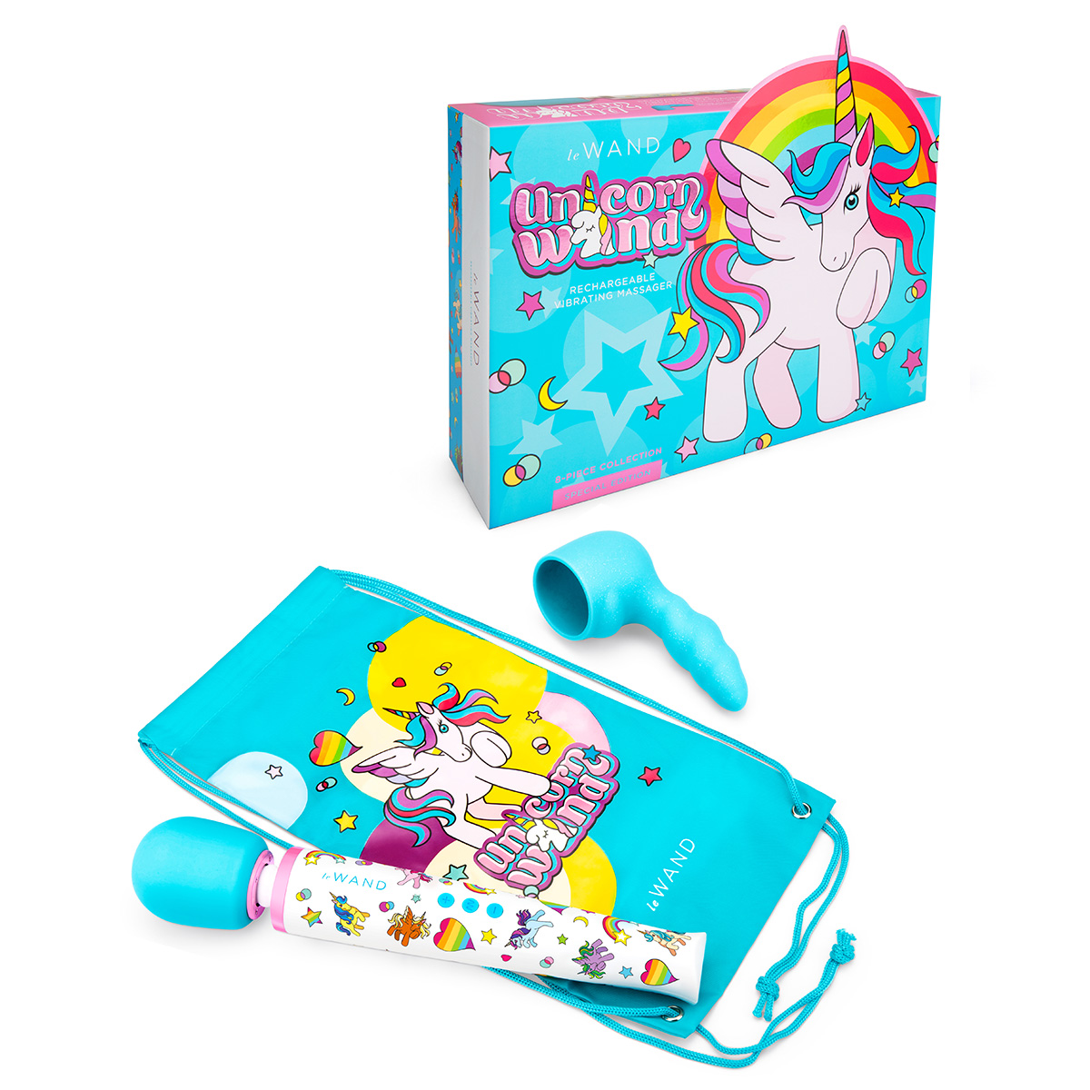 le WAND Лимитированная коллекция люкс-ванд с 20 режимами le WAND Unicorn