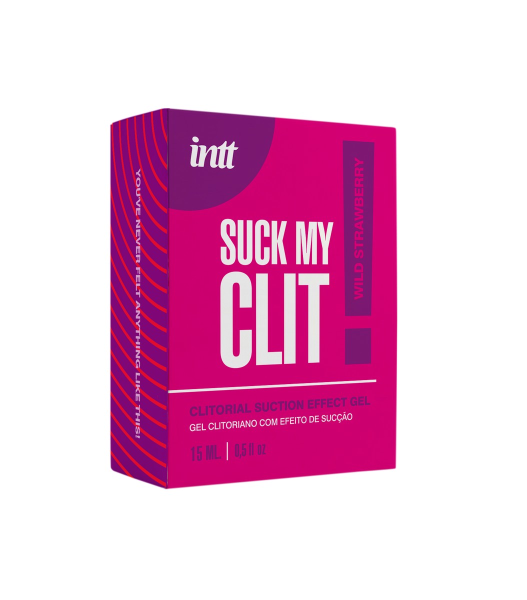 Увлажняющий гель Suck my, клубника, 15 мл