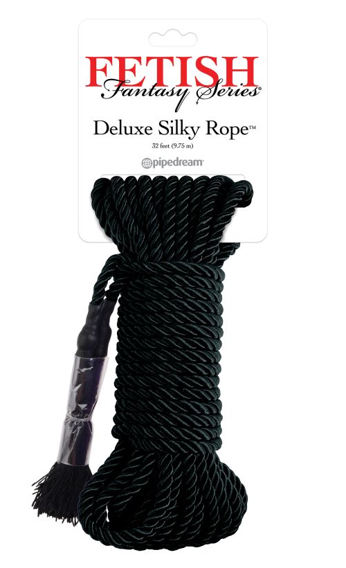 Deluxe Silky Rope веревка для фиксации черная