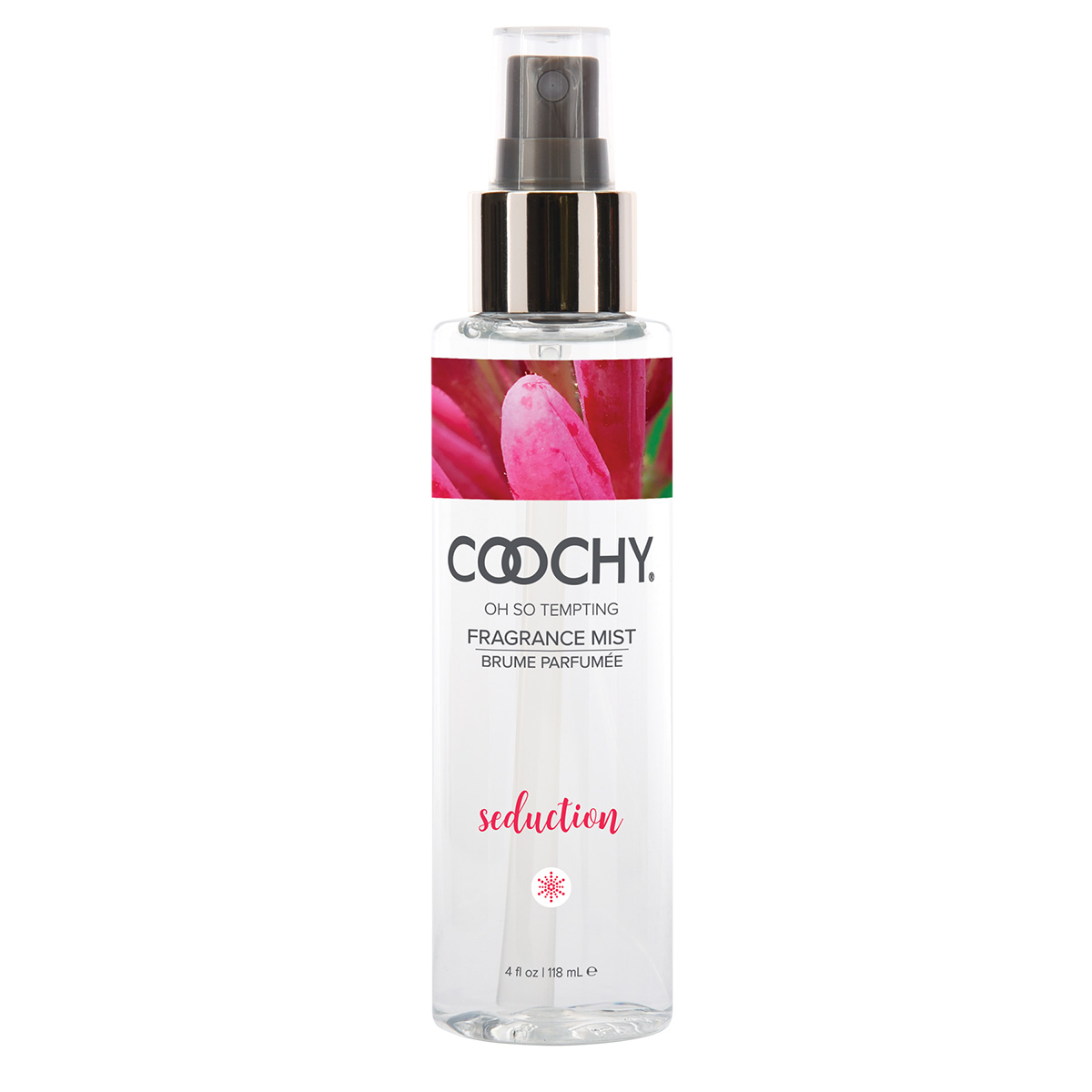 Coochy Срок до 01.09.2026 Уходовый спрей для тела с ароматом сладкой жимолости COOCHY Seduction 118 мл