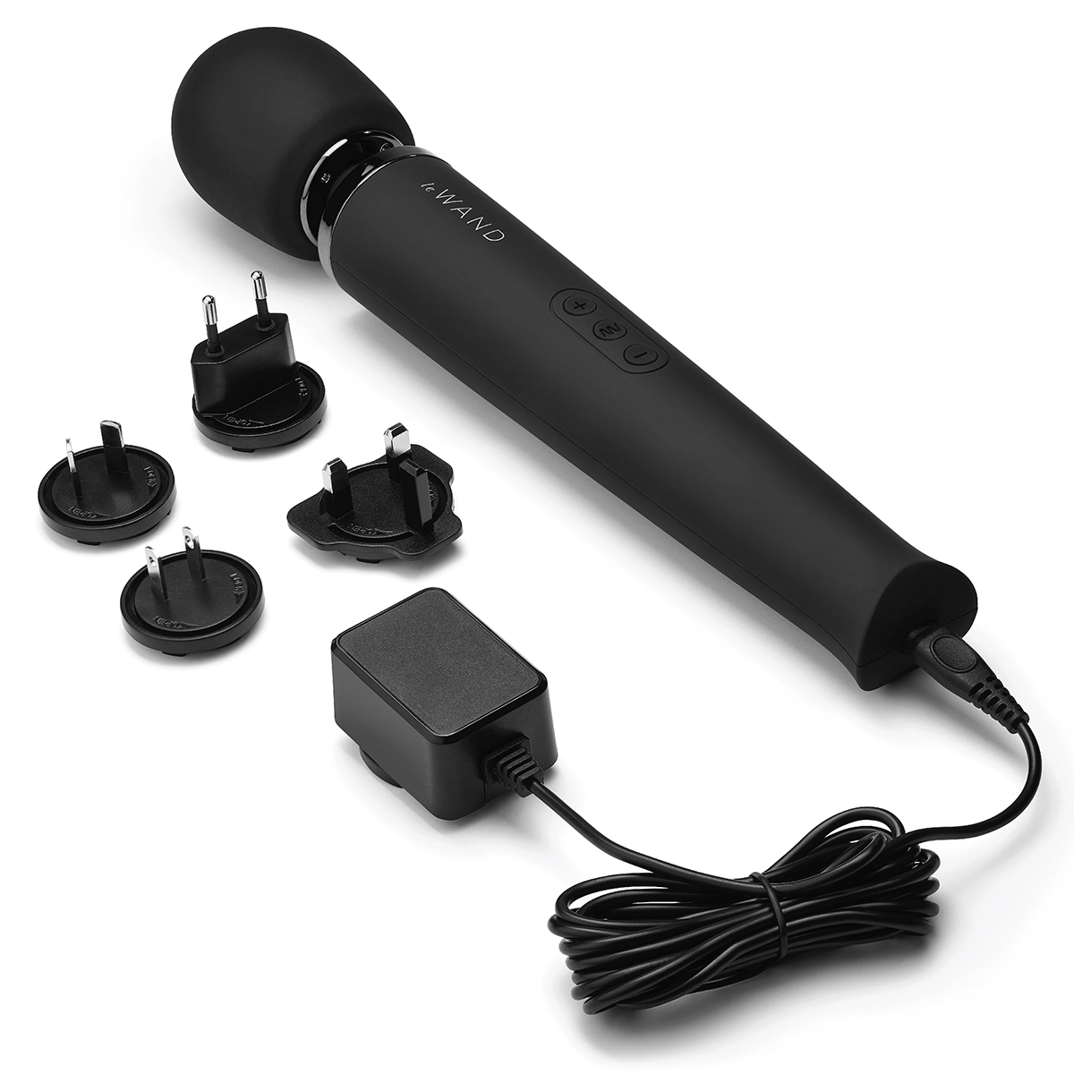 le WAND Роскошный черный матовый вибромассажер le WAND Original Massager