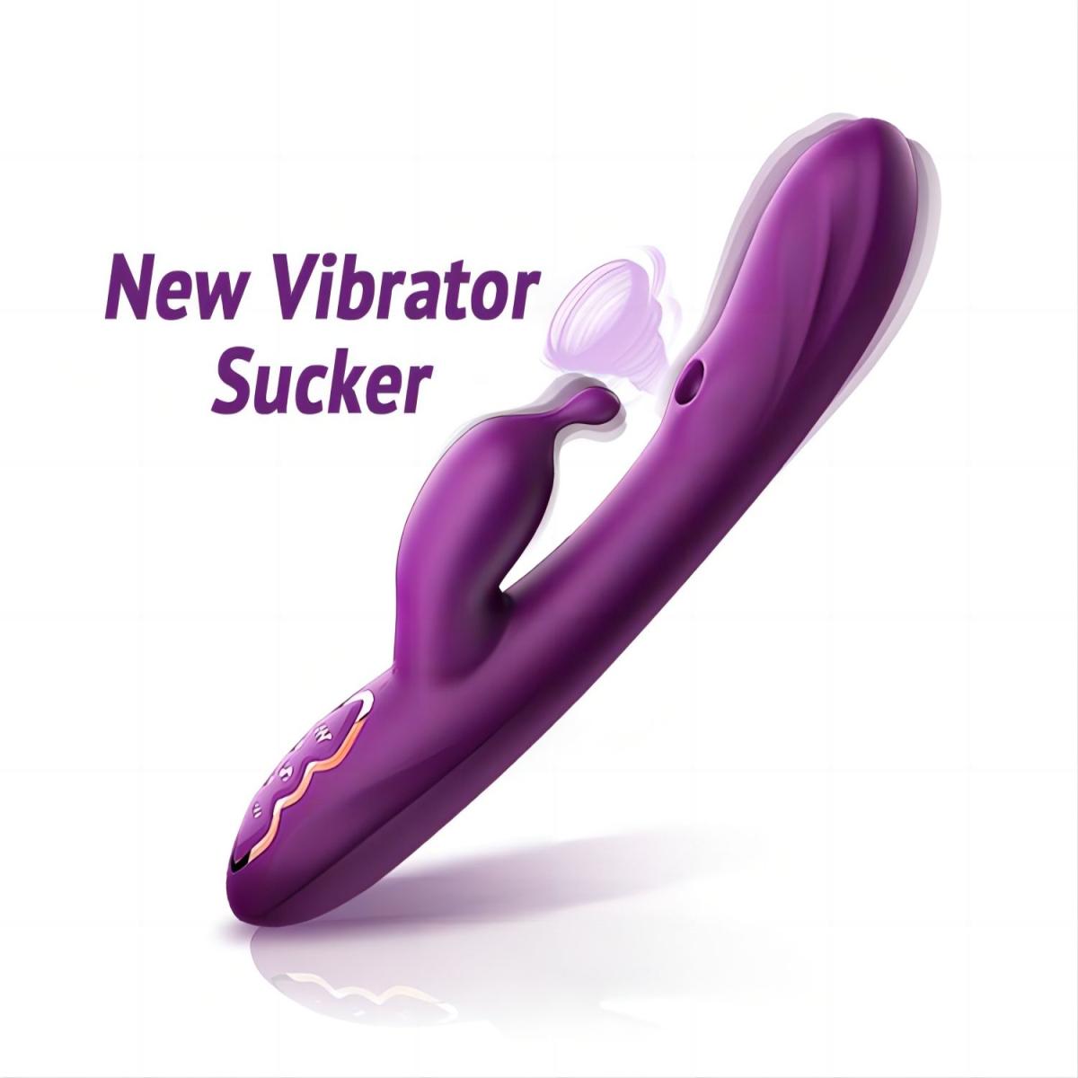 Tracy's Dog Вакуумный вибромассажер-кролик G Spot Alpha Rabbit Vibrator