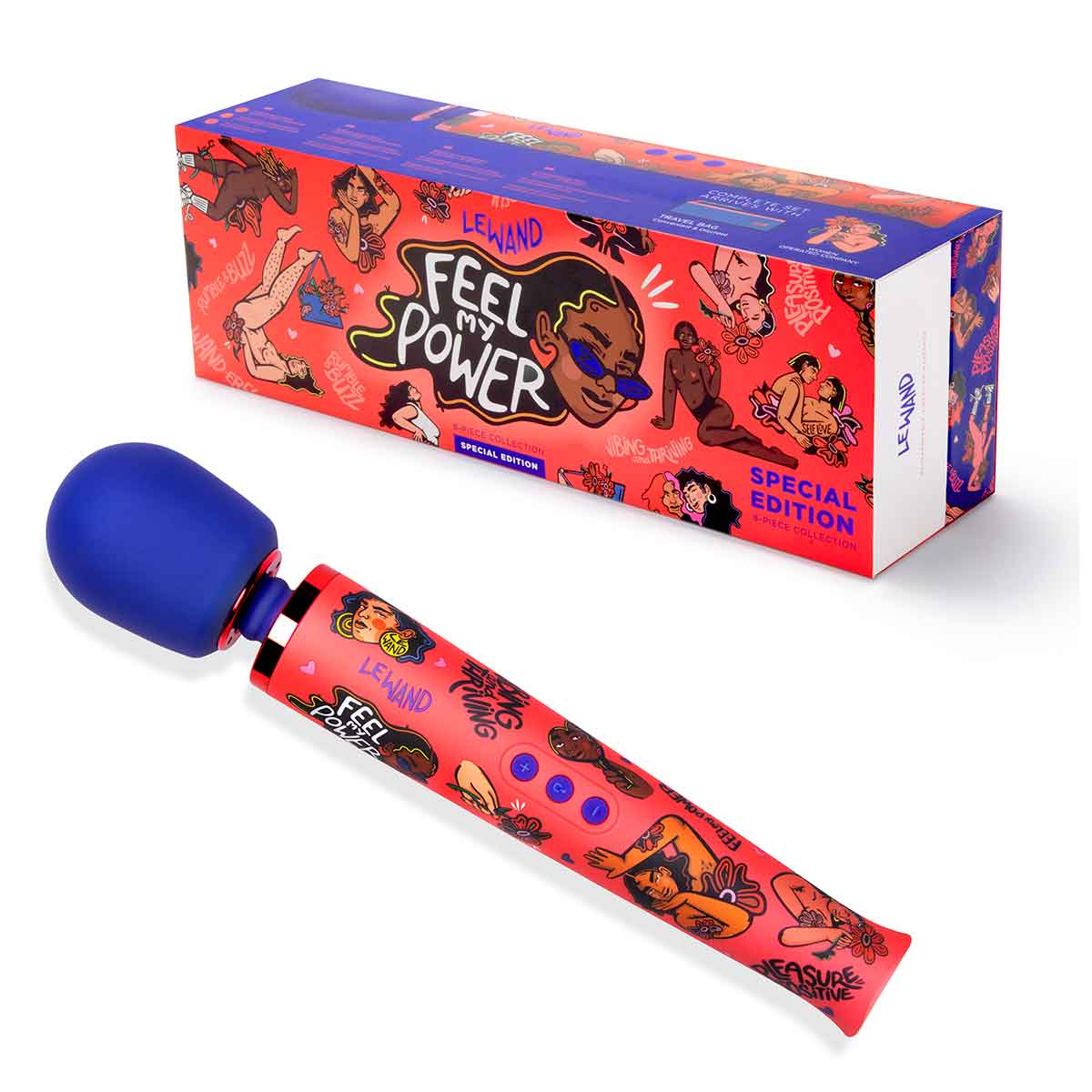 le WAND Limited Edition люкс-ванд с 20 режимами le WAND 2022 KELLY MALKA EDITION
