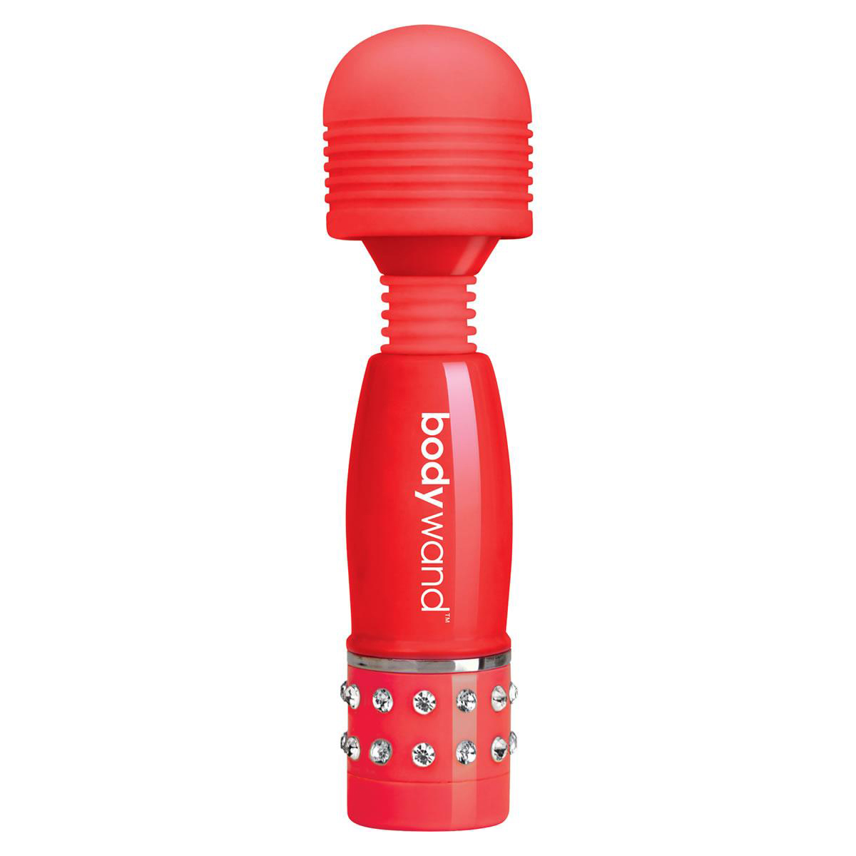 BodyWand Красный мини-ванд с кристаллами Love Edition