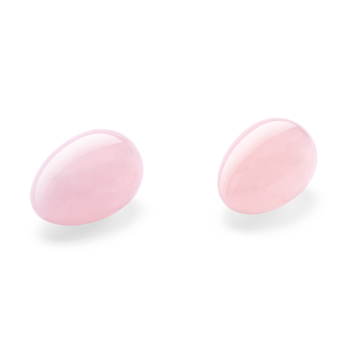 le WAND Массажеры для техники йони le WAND Crystal Yoni eggs розовый кварц