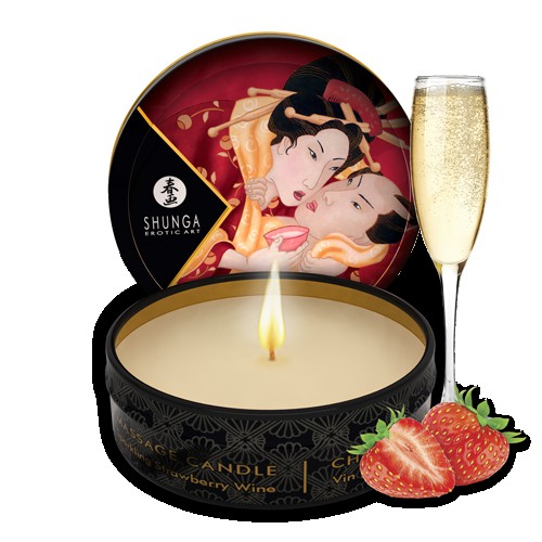 Набор Geisha's Secret, Клубника и шампанское, 5 предметов