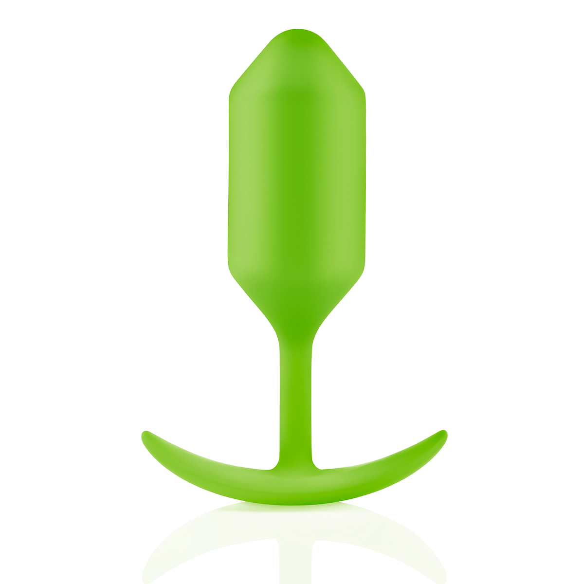 b-Vibe Профессиональная пробка для ношения B-vibe Snug Plug 3 лайм