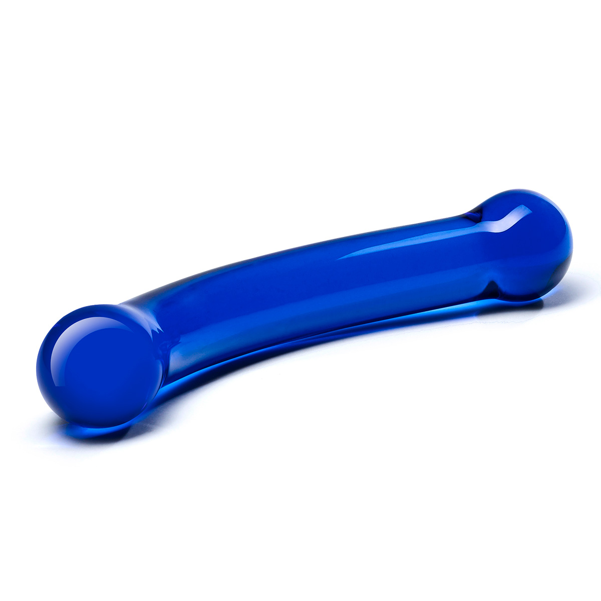 Glas Стеклянный фаллос для точки G CURVED G-SPOT