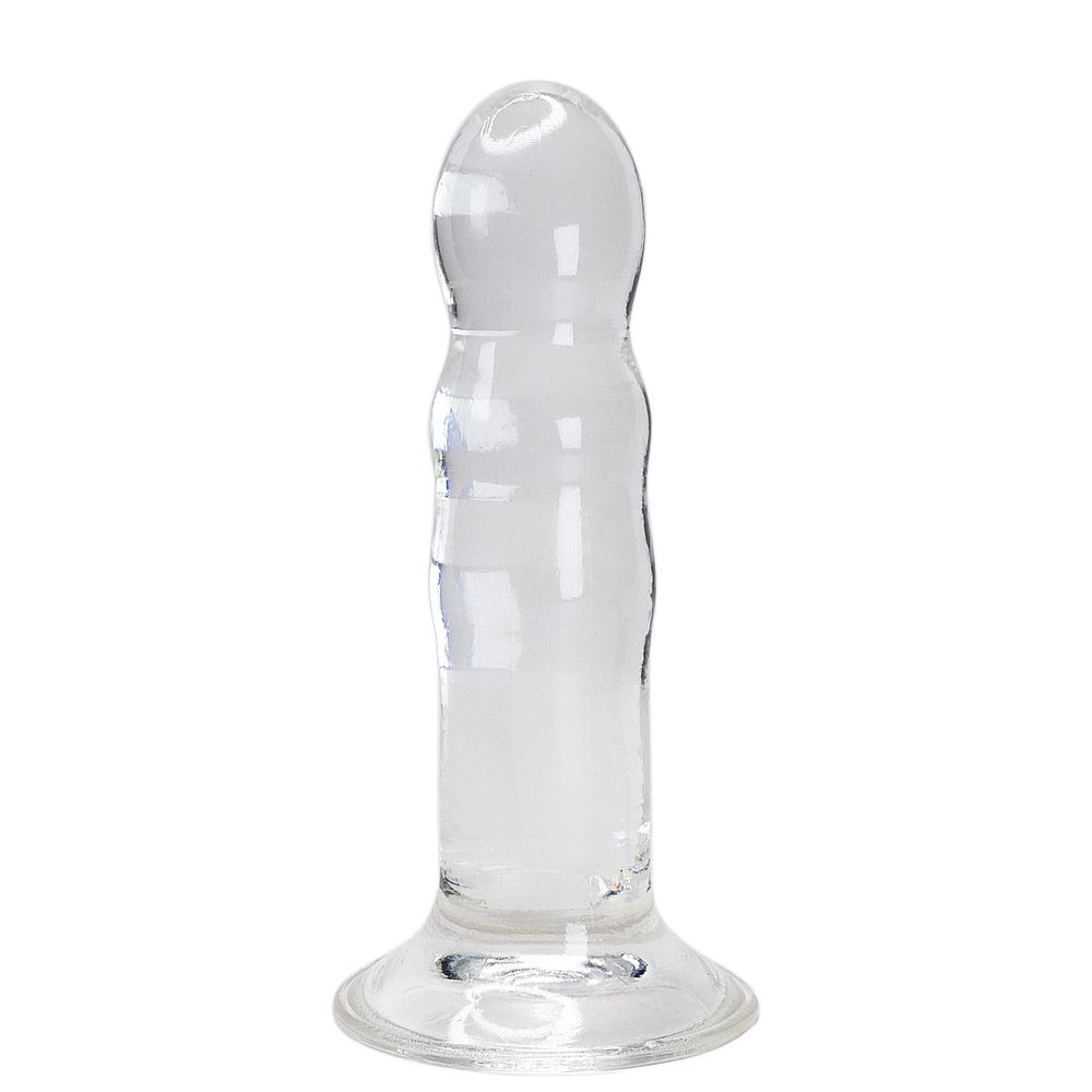 Фаллоимитатор на присоске Gallant Jelly Dildo прозрачный