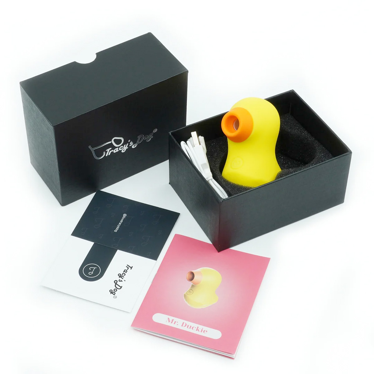 Tracy's Dog Вакуумный стимулятор для женщин Mr Duckie Clitoral Sucking Vibrator