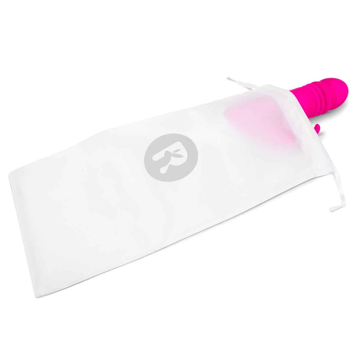 Rabbit Essentials Пульсирующий розовый вибромассажер с двумя виброэлементами G-SPOT THRUSTING RABBIT
