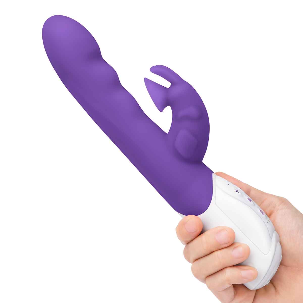 Rabbit Essentials Вибромассажер с клиторальной стимуляцией фиолетовый CLITORAL SUCTION RABBIT