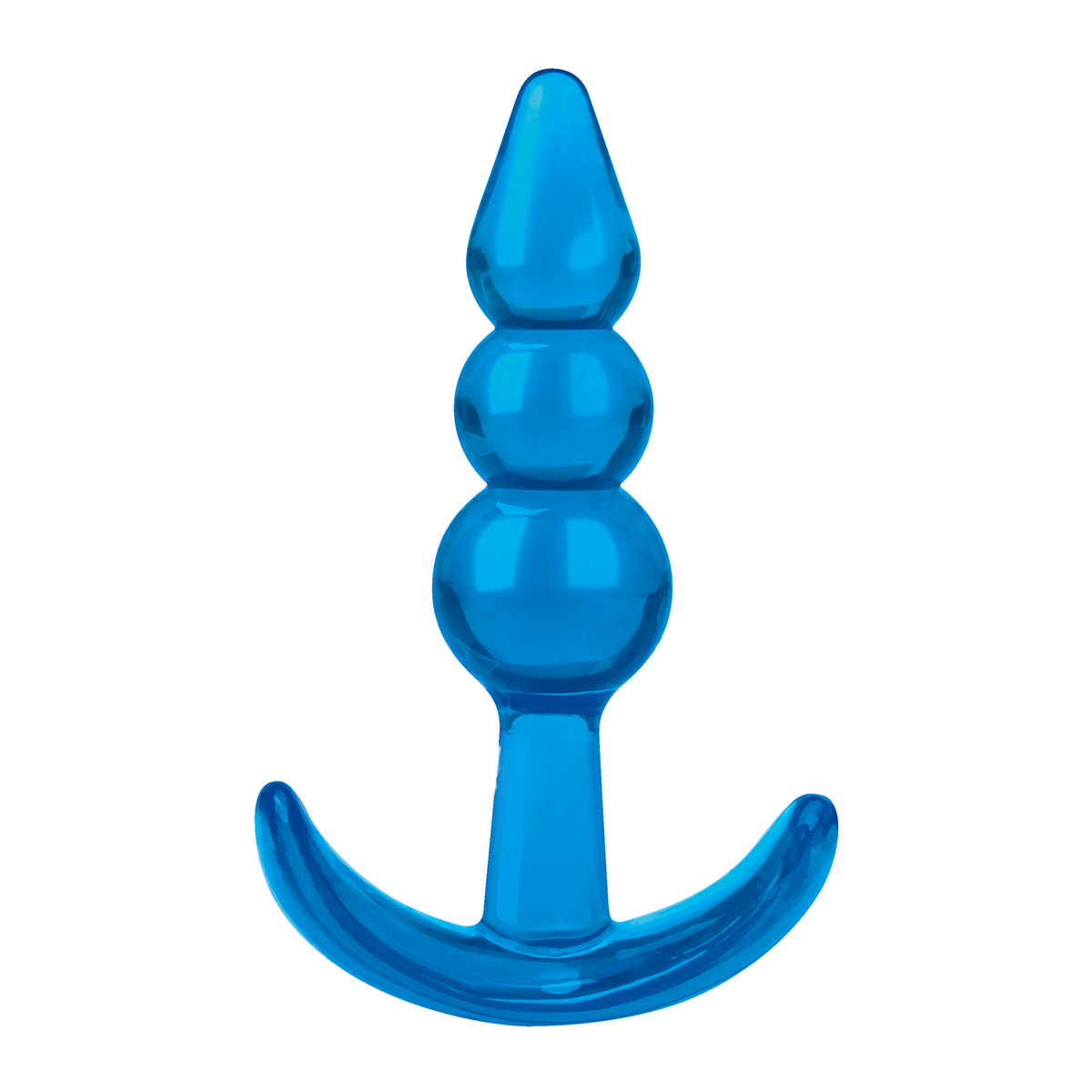 BlueLine Анальный плаг для начинающих 3,75in Beginners Beaded Plug