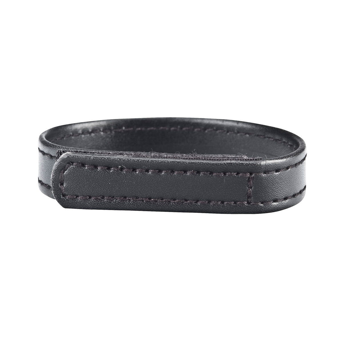 BlueLine Кольцо на пенис из искусственной кожи на липучке VELCRO COCK RING