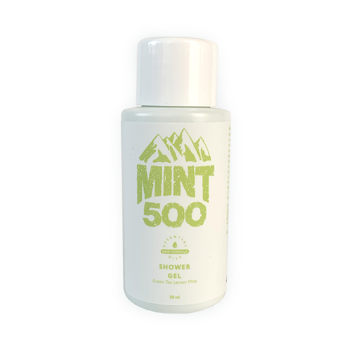 MINT500 Увлажняющий гель для душа Mint500 Shower Gel Green Tea Lemon Mint 50 мл