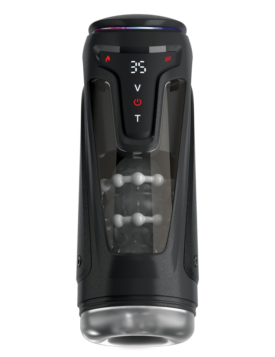 Автоматический мастурбатор с вибрацией и нагревом Moto-Bator Pro