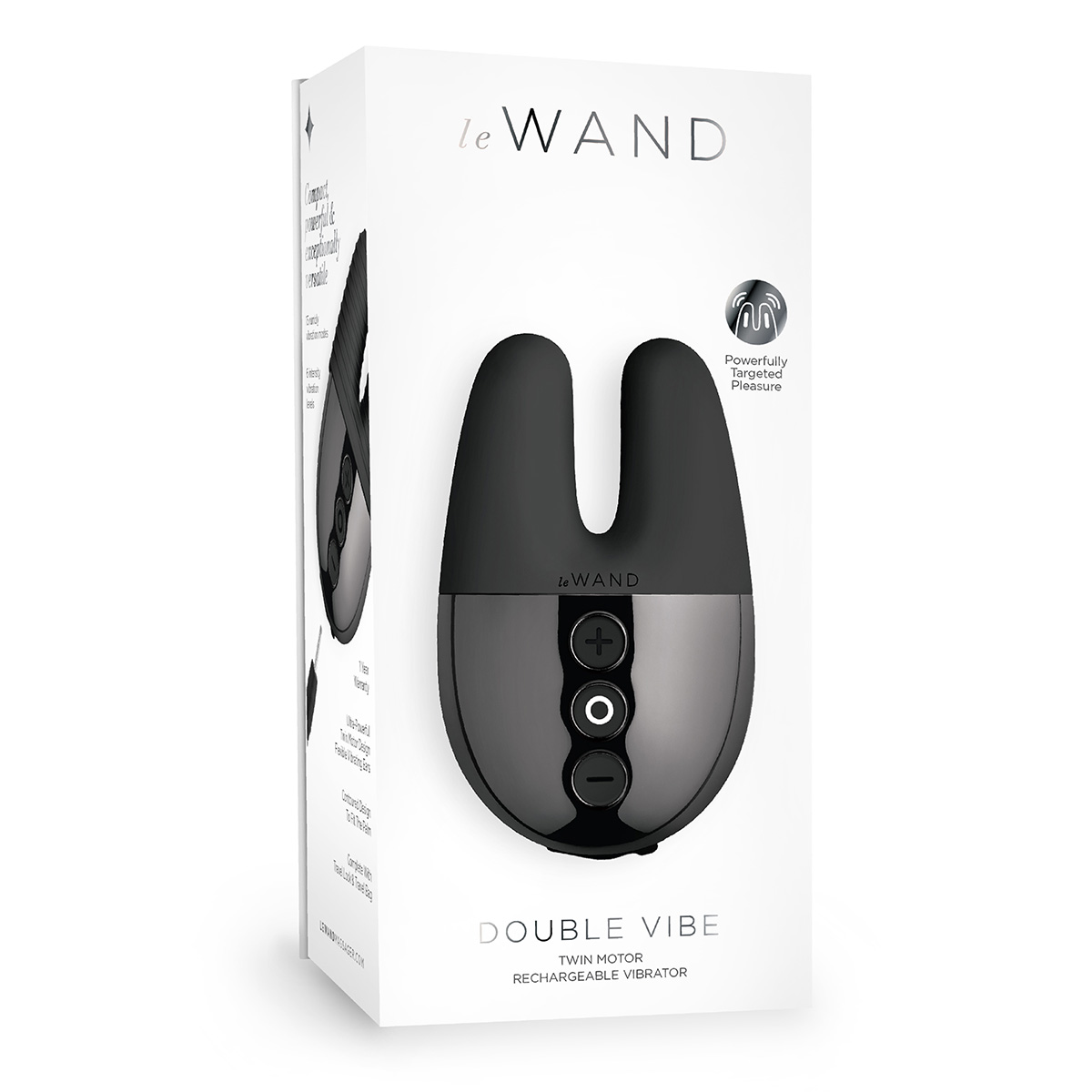 le WAND Массажер с двойной вибрацией le WAND Double Vibe темный графит