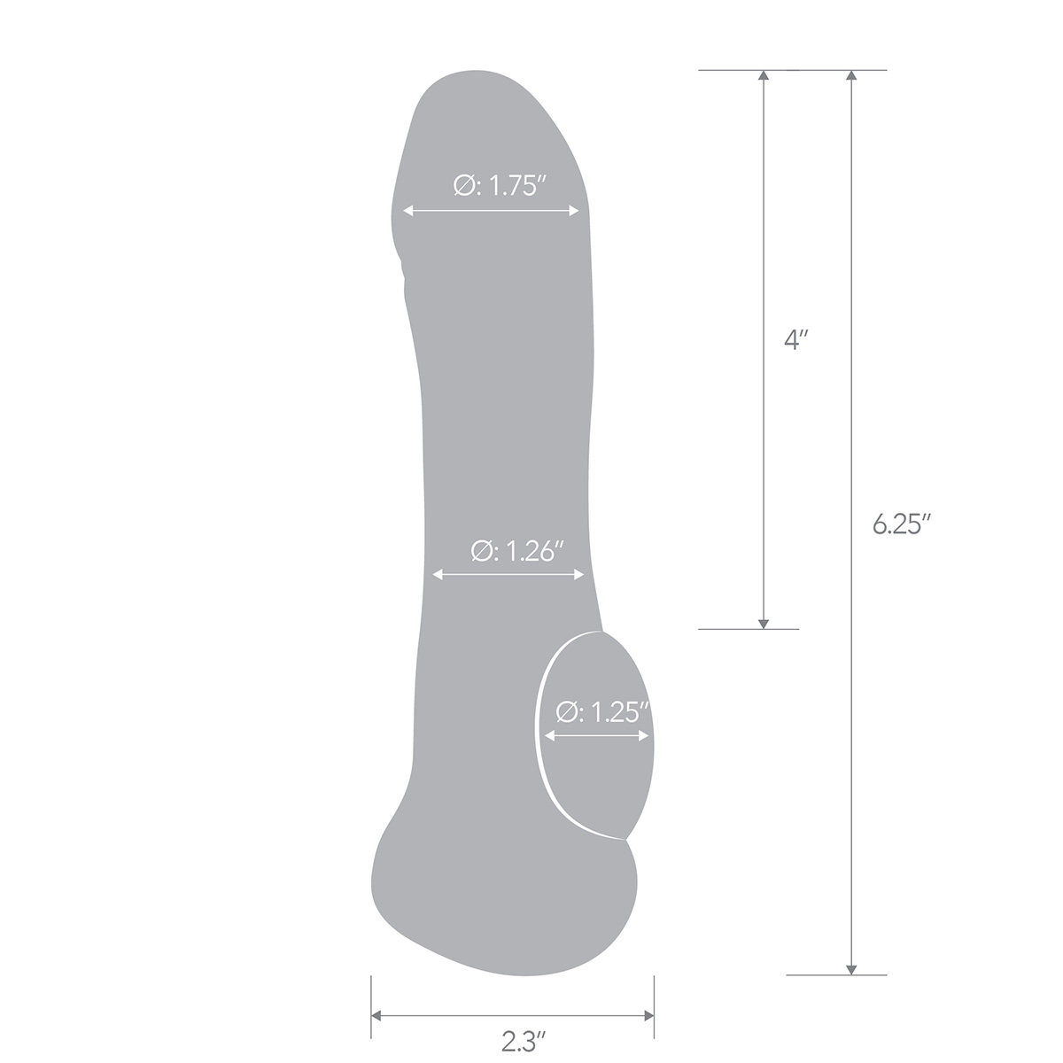 BlueLine Прозрачная насадка на пенис 6,25in Transparent Penis Enhancing Sleeve Extension