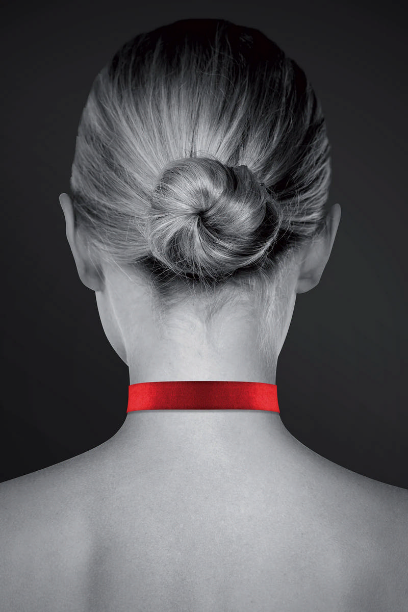 Чокер COLLIER PENDENTIF COEUR ROUGE