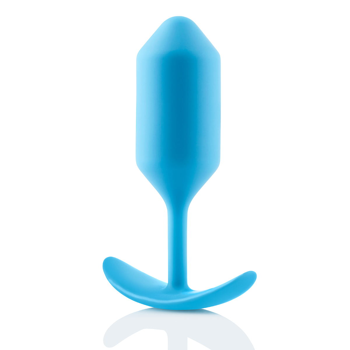 b-Vibe Профессиональная пробка для ношения B-vibe Snug Plug 3 голубая