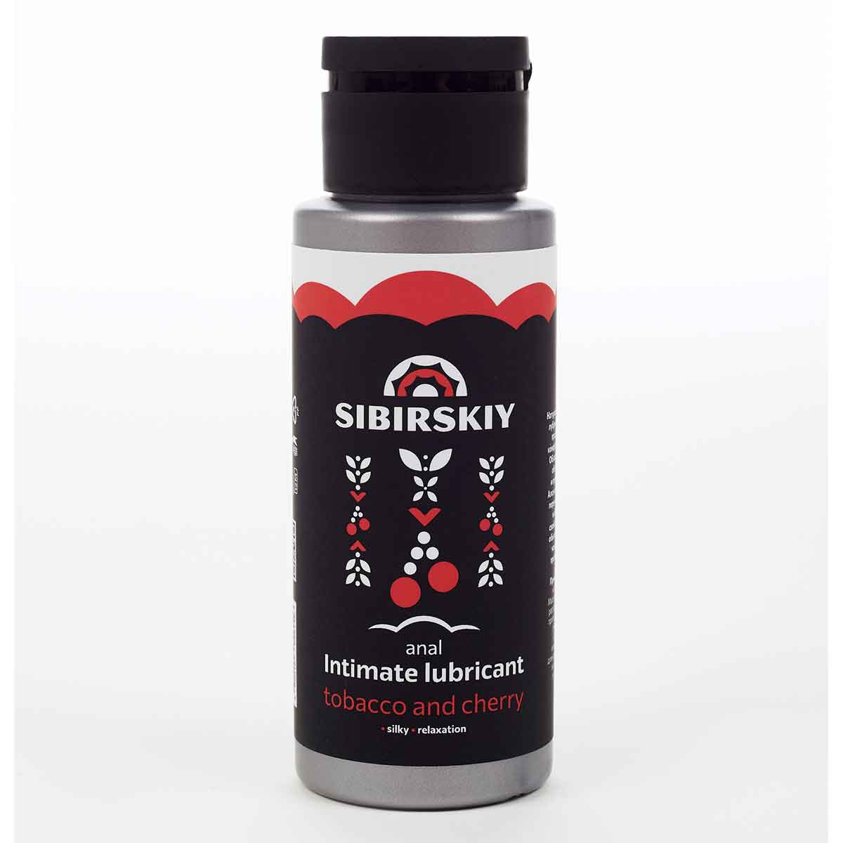 SIBIRSKIY Intimate Увлажняющий интимный анальный лубрикант SIBIRSKIY с ароматом вишни и табака 100 мл