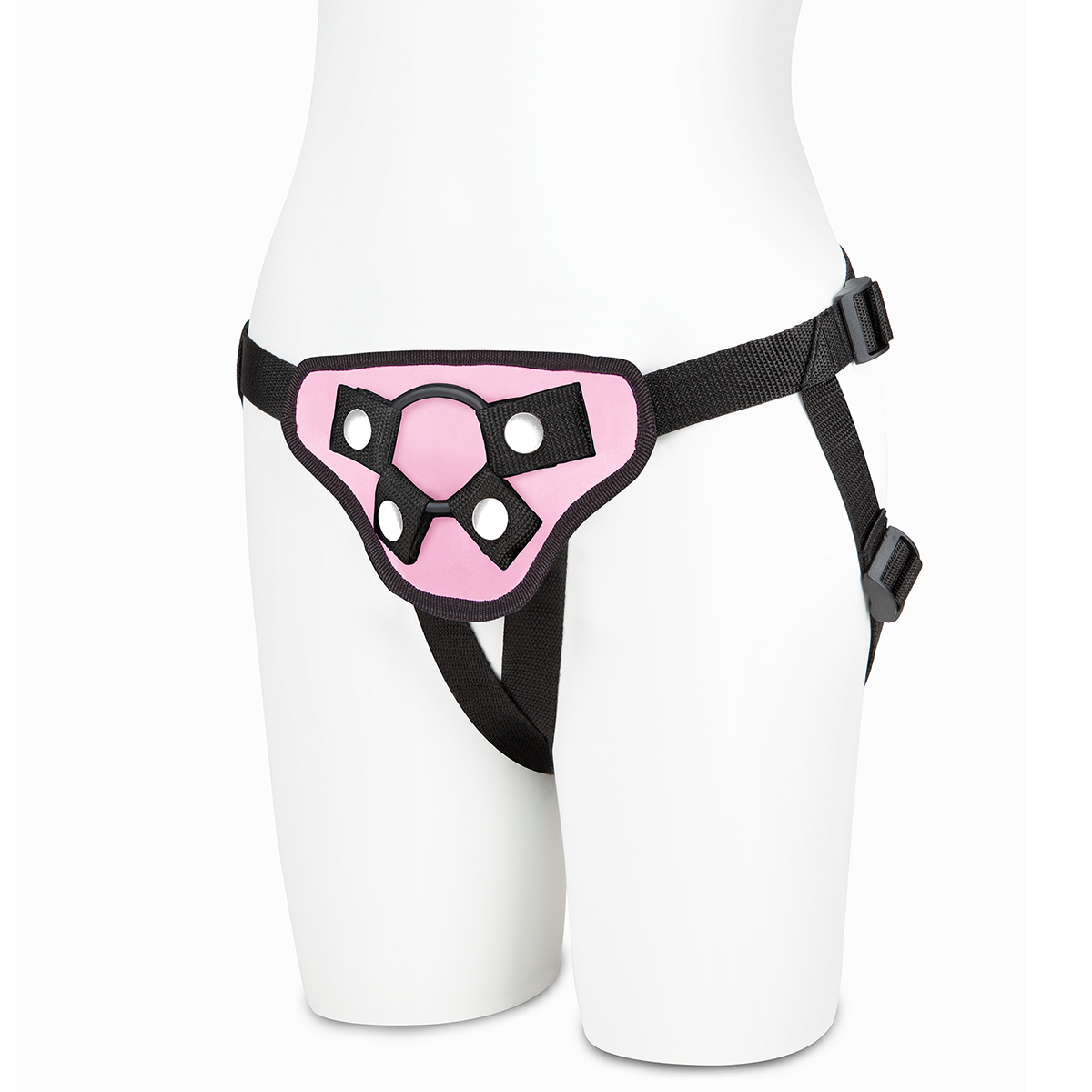 Lux Fetish Розовые трусы-джоки для страпона Pretty in Pink
