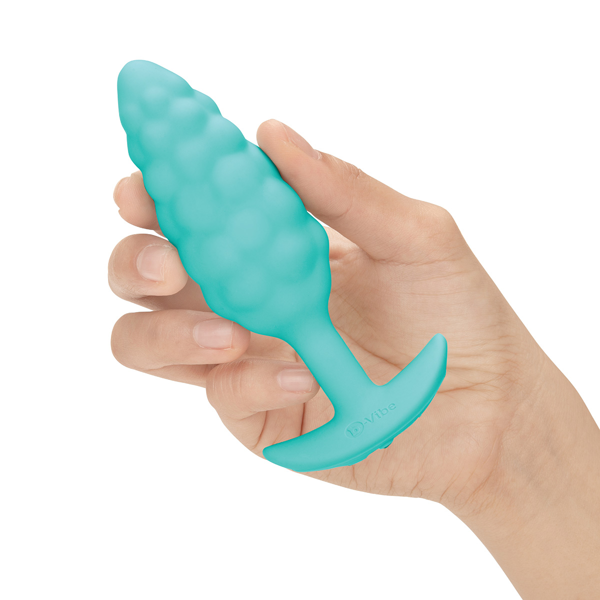 b-Vibe Анальный текстурированный плаг с вибрацией от b-Vibe Bump
