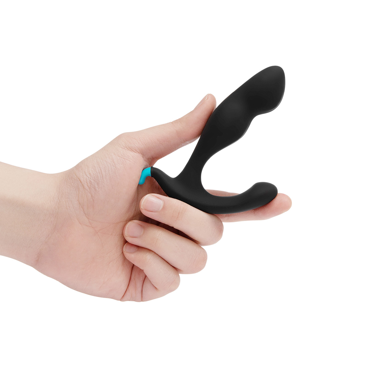 b-Vibe Утяжеленный анальный стимулятор ROCKER PLUG BLACK