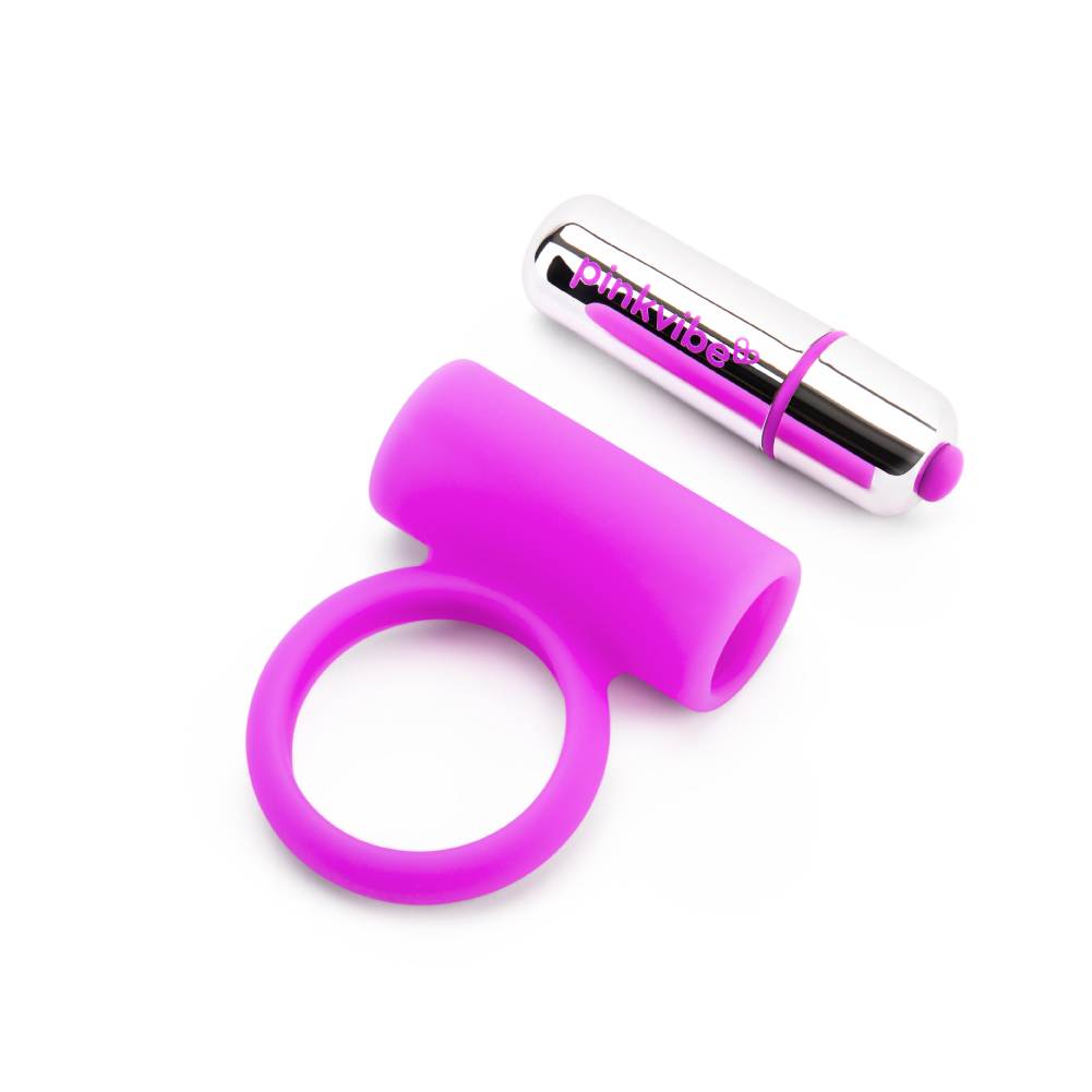 Pink Vibe Эрекционное кольцо с вибрацией Pink Vibe