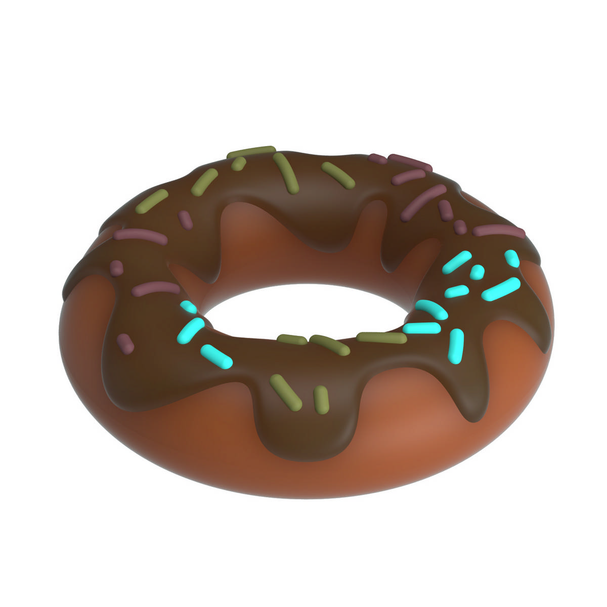Эрекционное кольцо в форме пончика CHOCO