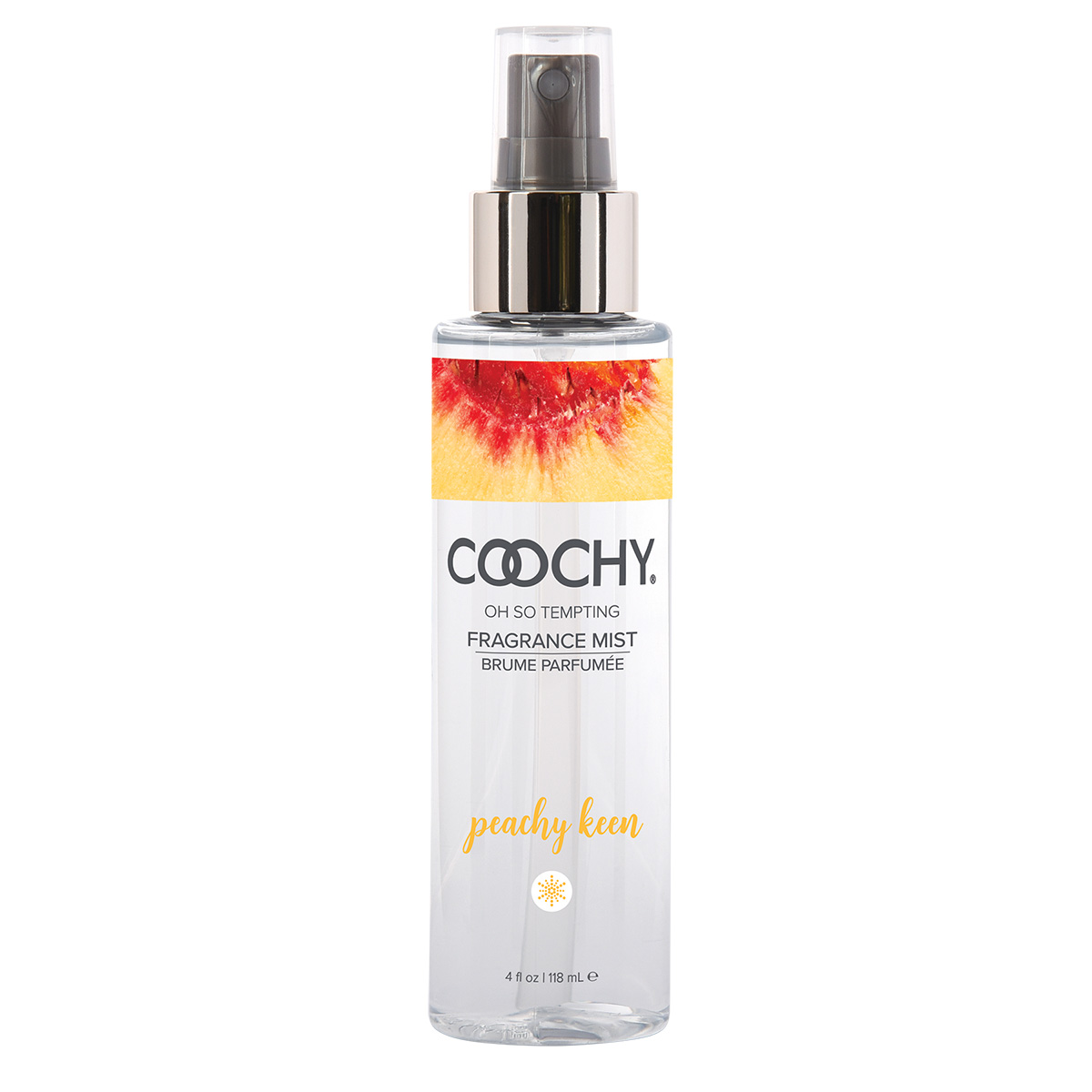 Coochy Срок до 01.09.2026 Уходовый спрей для тела с ароматом персика COOCHY Peachy Keen 118 мл