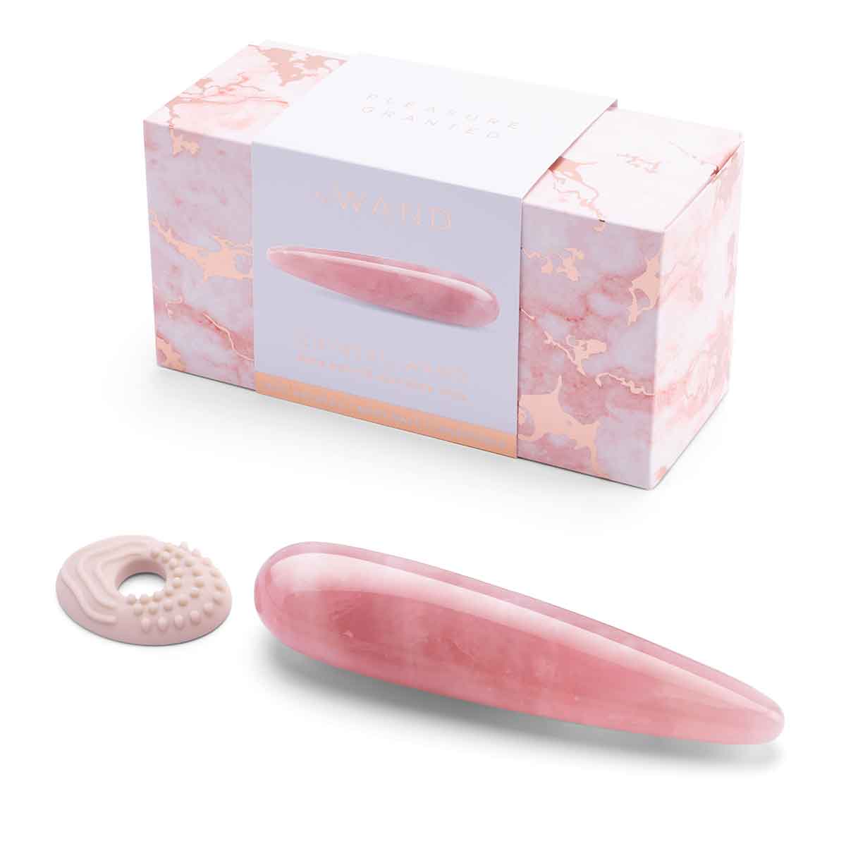 le WAND Массажер le WAND Crystal Wand розовый кварц