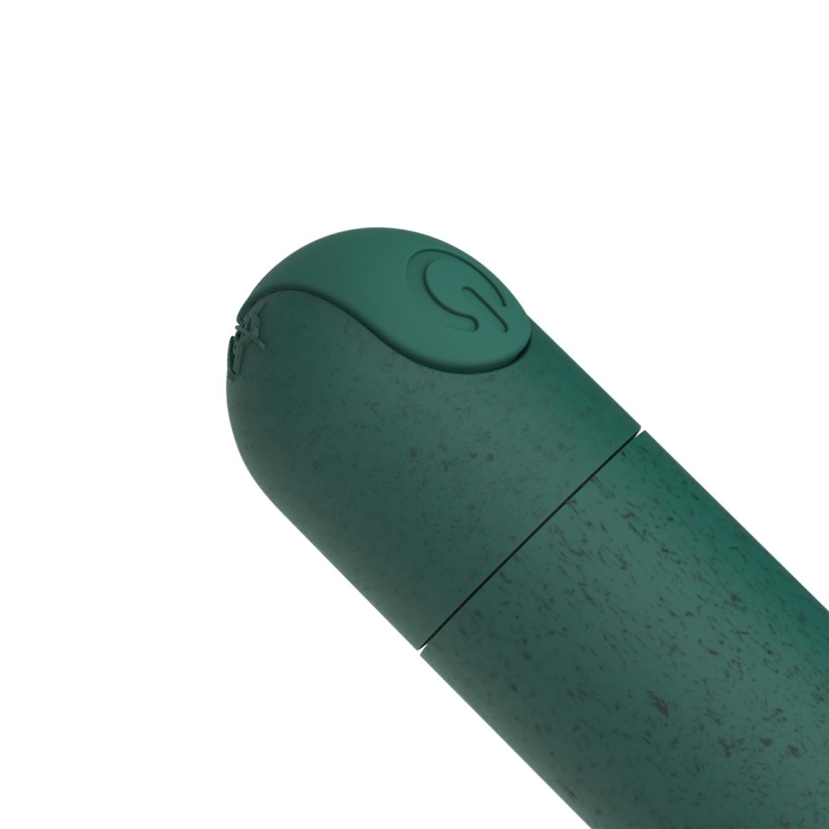 Gløv Вибромассажер из ЭКО пластика Gløv Eco Bullet Vibrator 12,5 см