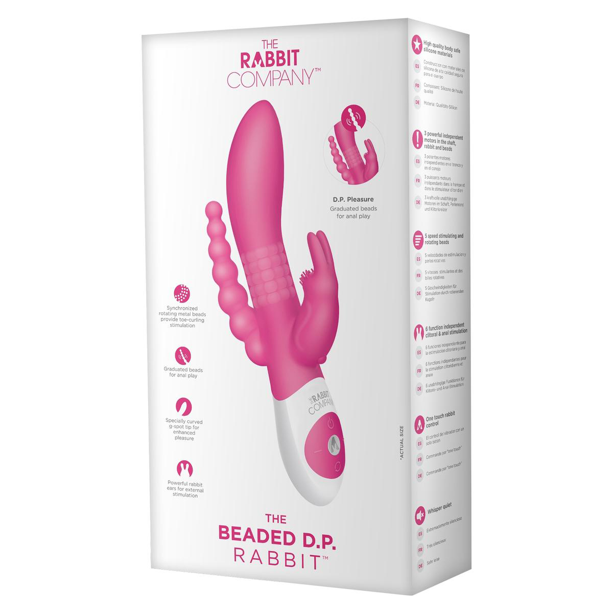The Rabbit Company Кролик для двойного проникновения 12 режимов